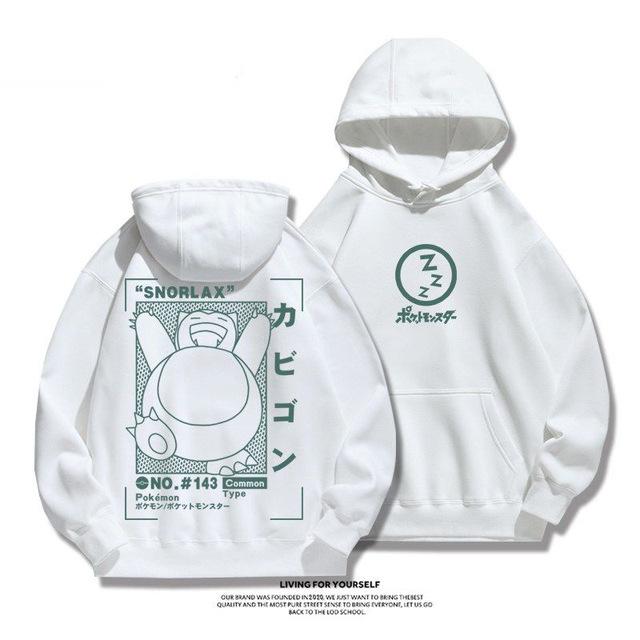 New Animation Cartoon Cute Printed Sweater Men And Women Couple Hoodie