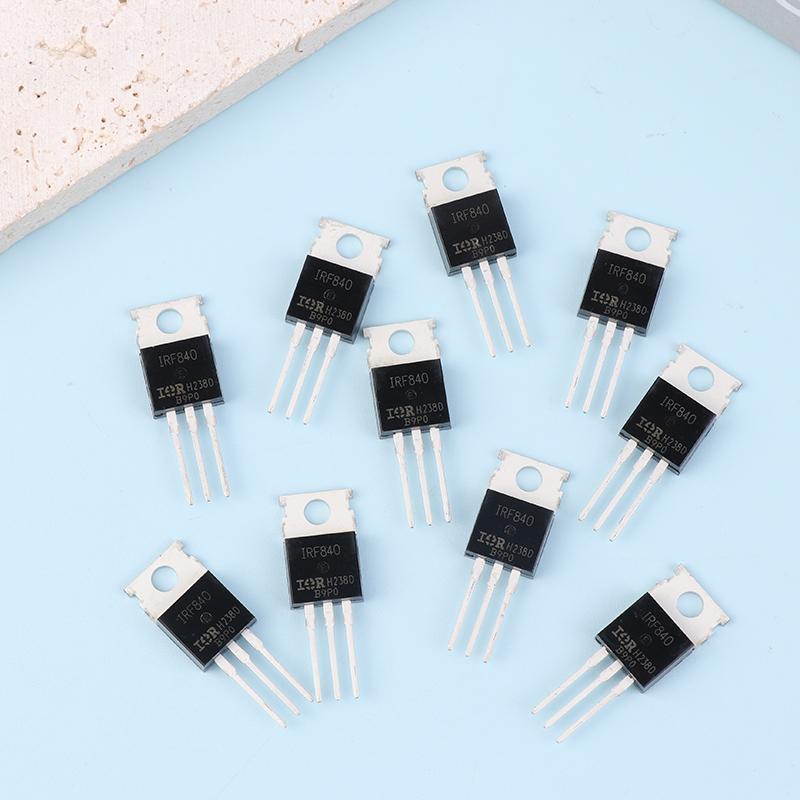 10 stk Ny Irf720/710 820 644 730 Irf740 Irf830 Irf840 felteffektrørtilbehør