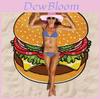 Hamburgers Donuts Pizza Design Beach Towel For Kids And Adults With Polyester Fabric For Pool And Beach Use