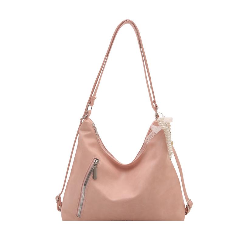 Schoolbag large capacity tote bag women's 1011 new trend simple Korean version fashion double shoulder back women's bag