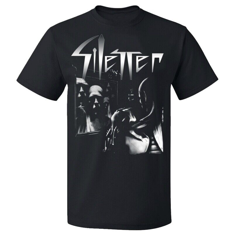 

Silencer Death Pierce Me Shining Suicidal Черная металлическая футболка унисекс