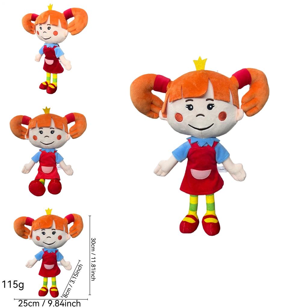 Chinese Cartoon Princess Plush Toy With Soft Crystal Cotton For Kids Collectors