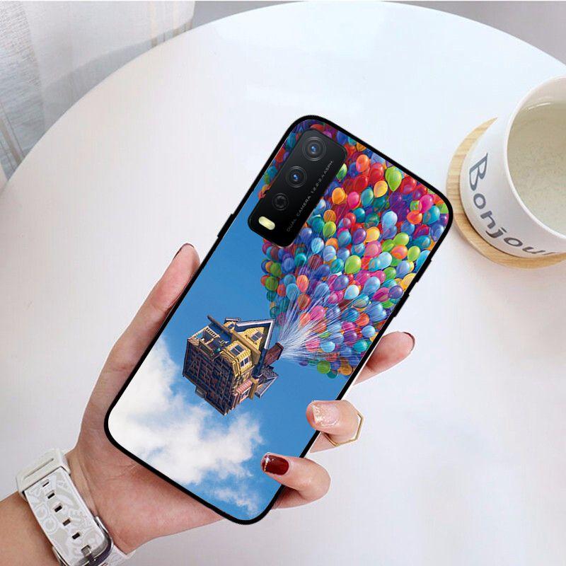 Air Balloon Funda Phone Cover For Vivo Y31 Y30 Y33S Y11S Y12S Y17 Y20 Y20S Y21 Y21S Y1S Y53S Y15 Y19 Y91C V23 5G Cases Coque