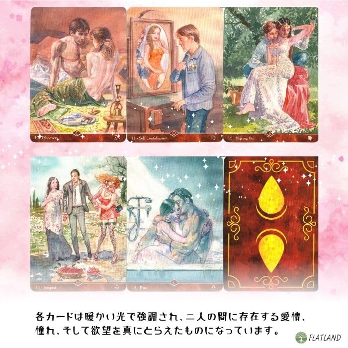 Instruction Manual Sexual Magic Oracle Authentic [Japanese Included] Cards,