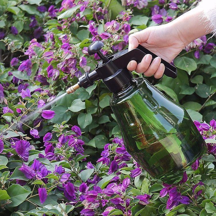 Household Manual Air Pressure Watering High Pressure Watering Can Gardening Tools Watering Kettle Small Disinfection Sprayer