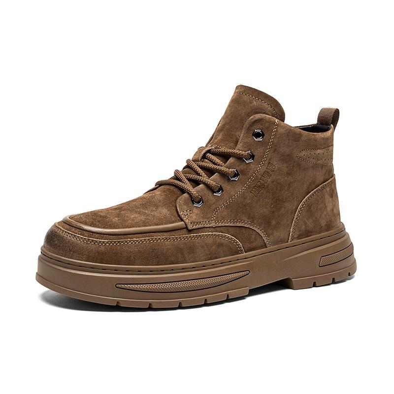 British style casual Martin boots outdoor locomotive retro short tide boots thick-soled non-slip and wear-resistant boots