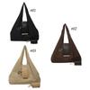 PU Leather Foldable Tote Bag Reusable Expandable Mini Organizer Bag Collapsible Travel Storage Bag Pendant Accessory Bag