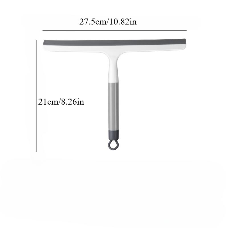 Silicone Shower Scraper Cleaner Bathrooms Multi-purpose Squeegee Glass Clean Floor Window Cleaning Tool Household Water Wiper