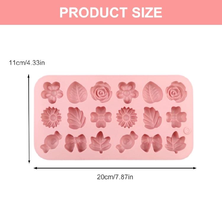 Professionelle Silikon-Süßigkeitenformen Backzubehör Zum Formen von Schokolade und Keksen Ungiftig Spülmaschinenfest