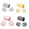 6-10pcs Gold Magnetic Clasps 3 4 5 6 7 8 10 12 14 15 mm Leather Cord Bracelet Connectors For DIY Jewelry Making Accessories