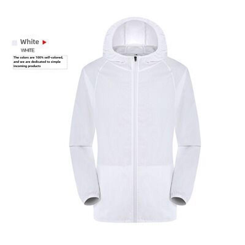 Unisex Summer Hooded Sun Protection Jacket