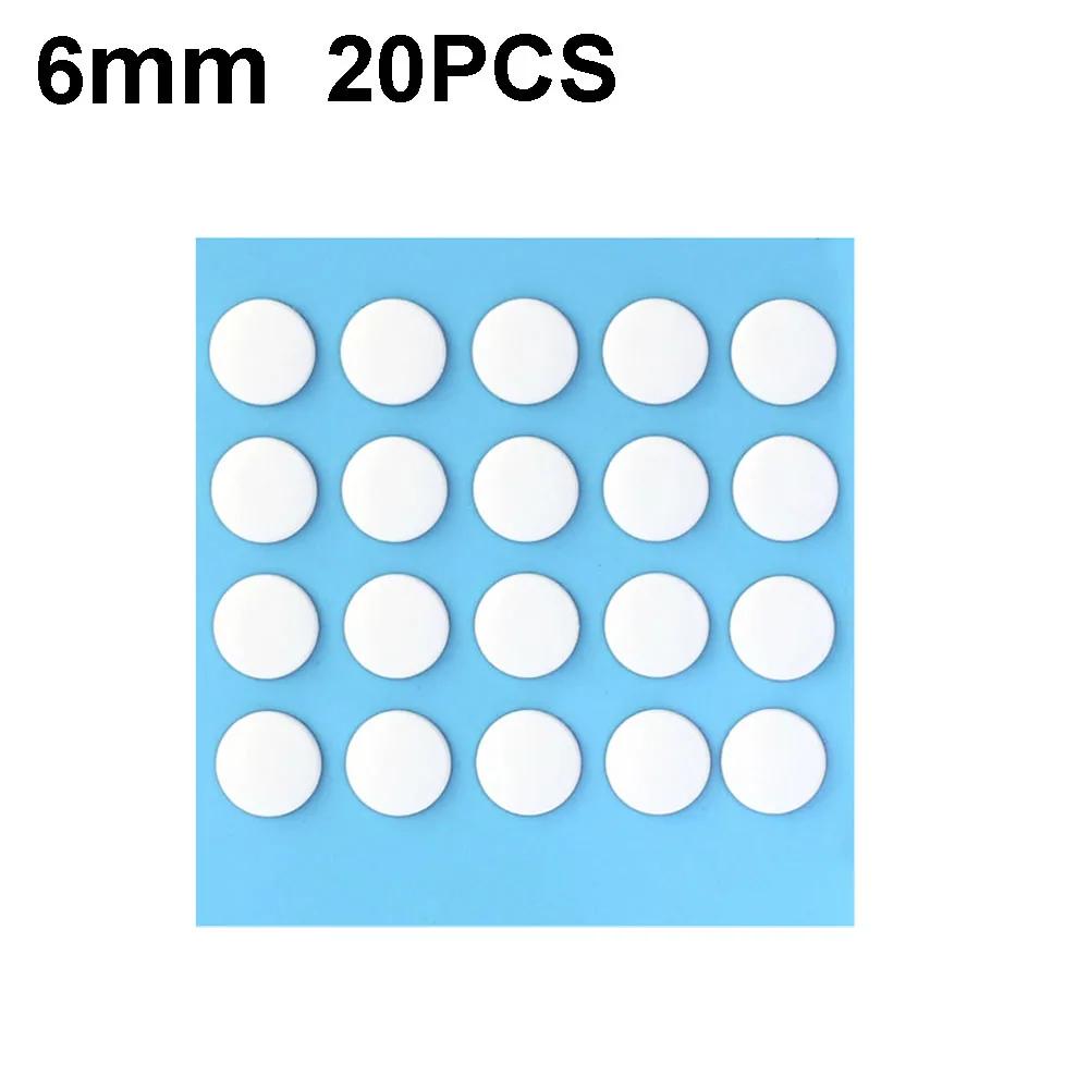 

20-100 ШТ. Универсальные PTFE Геймерские Ножки для Мыши Для Всех Мышей 6 мм Маленькие Точечные Накладки Плавное Скольжение Износостойкие Обновляющие Аксессуары