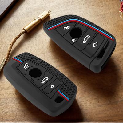 Silikon Auto Schlüsselhülle Abdeckung Schale Tasche Für Bmw F20 F30 G20 f31 F34 F10 G30 F11 X3 F25 X4 I3 M3 M4 1 3 5 Serie Autozubehör