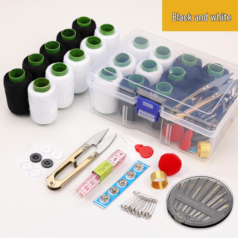 High-Quality Portable Sewing Needle and Thread Set with Storage Box