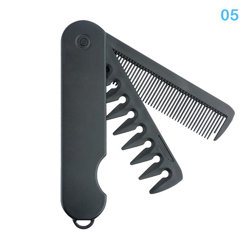 

1 шт. Портативная складная расческа для волос 2/3 в 1 Карманная расческа Расческа с мелкими зубьями Расческа с широкими зубьями Стайлинговая расческа для ежедневного ухода