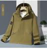 New Unisex Windproof Waterproof Hooded Jacket for Spring/Autumn Outdoor Sports