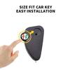 14mm Car Remote Key Sticker Aluminum Badge For Alfa Romeo Giulia Stelvio Giulietta 156 159 147 Mito Tonale Brera Dis Accessories
