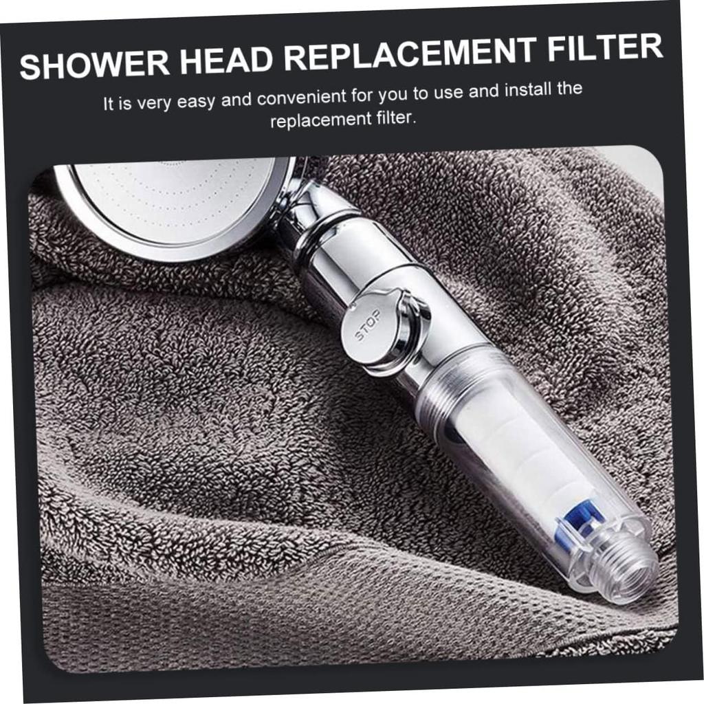Filter Element 8pcs Shower Head Filters Pp Cotton Improve Water Clarity Easy Install