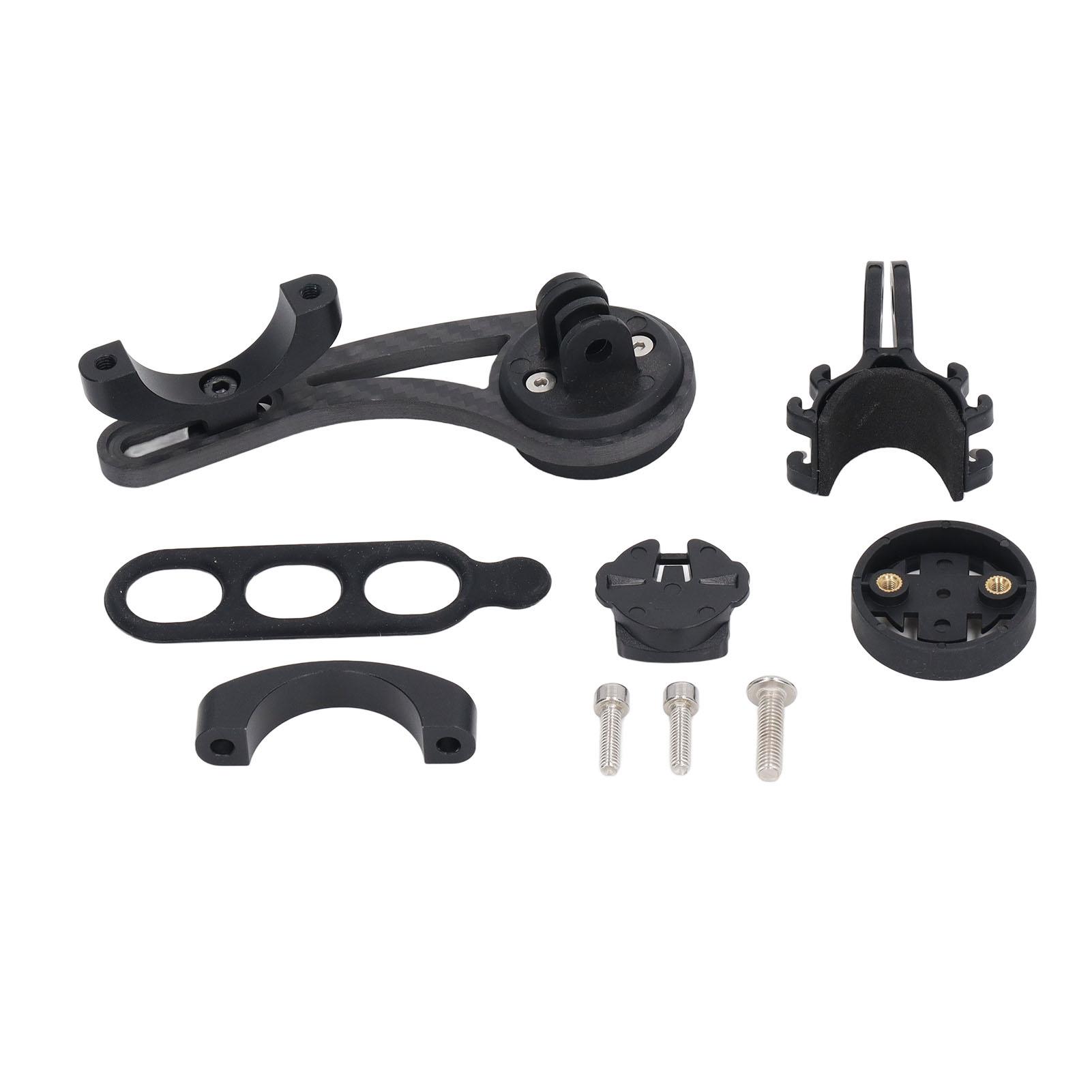 Bike Out Front Computer Mount Extension Carbon Fiber Bicycle Computer Bracket for Bicycle Accessories