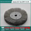 Stainless Steel Wire Brush Wheel for Sanding, Rust Removal, Deburring, Polishing, Grinding 