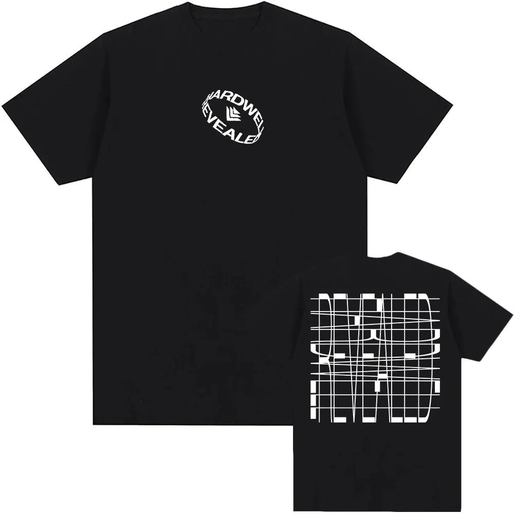 DJ Hardwell Logo Print TShirt 100 Cotton Short Sleeve Mens Tee Unisex HipHop Street Style Casual Crew Neck Women Men Tshirt