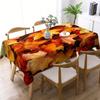 Autumn Maple Leaf Rectangle Table Cloth for Table Decor Kitchen Dining Waterproof Reusable Tablecloth for Tables Indoor Outdoor