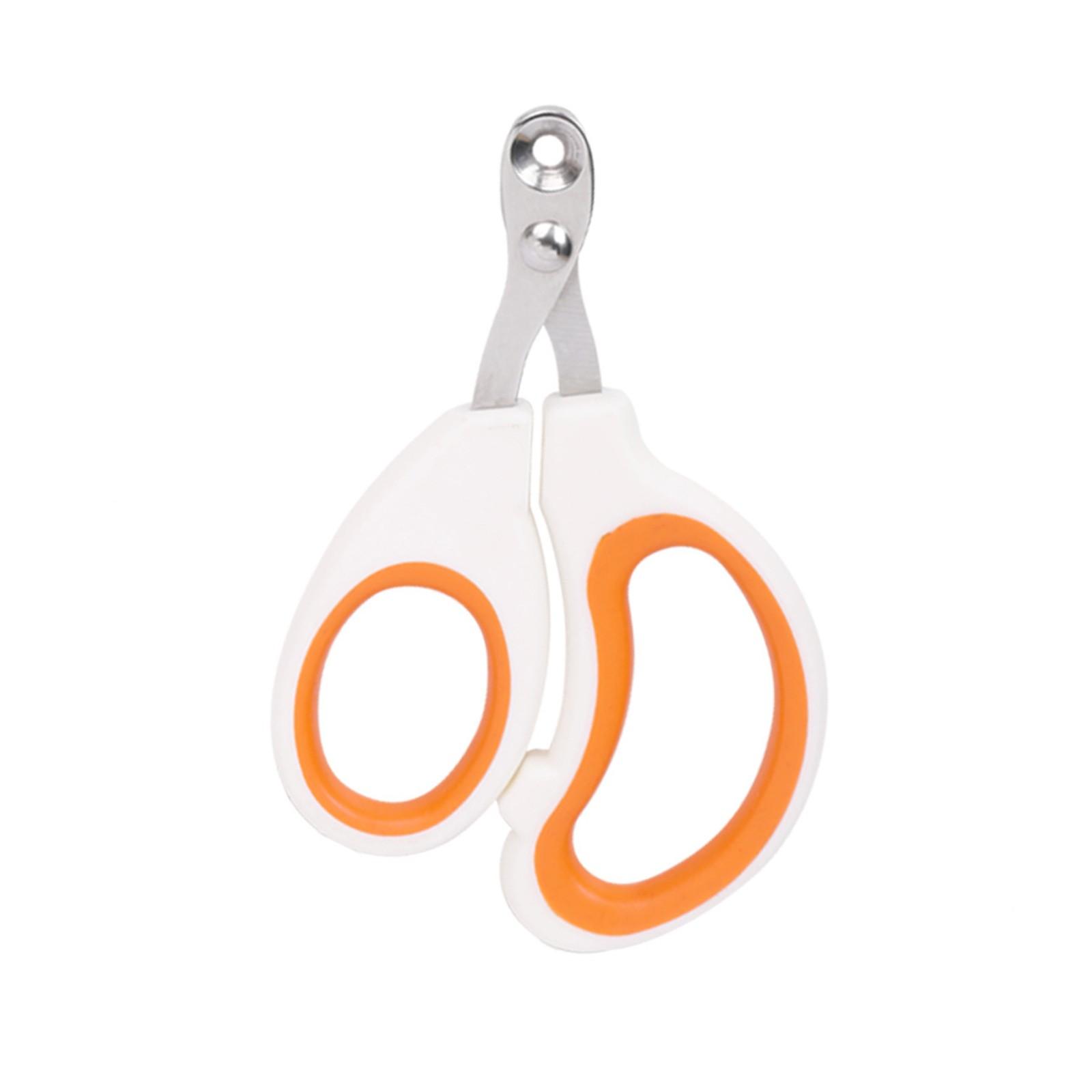 

Ножницы для кошачьих ногтей с круглым отверстием Ножницы для кошачьих ногтей из нержавеющей стали Маленькие ножницы для домашних животных Щипчики для кошачьих ногтей Товары для животных One Size оранжевый