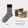 Women's Super Thick Ethnic Style Wool Terry Socks – Winter Warm, Home & Sleep Socks