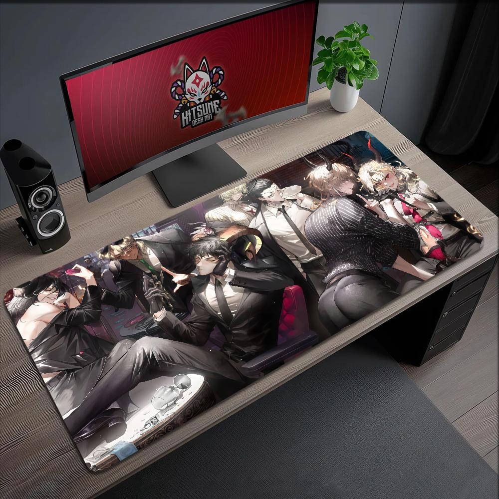 Mouse Pad MousePad Non-slip Lockedge Bad is Office Student What Gaming Hell Devil Game Thickened Large Writing Pad in Cushion