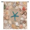 Beach Starfish Shell Sand Modern Tulle Curtains For Living Room Bedroom Home Kitchen Window Sheer Curtains