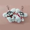 Cute Keychain Plush Keyrings Plush Dolls Rabbit Shape Plush Keychains Pendant