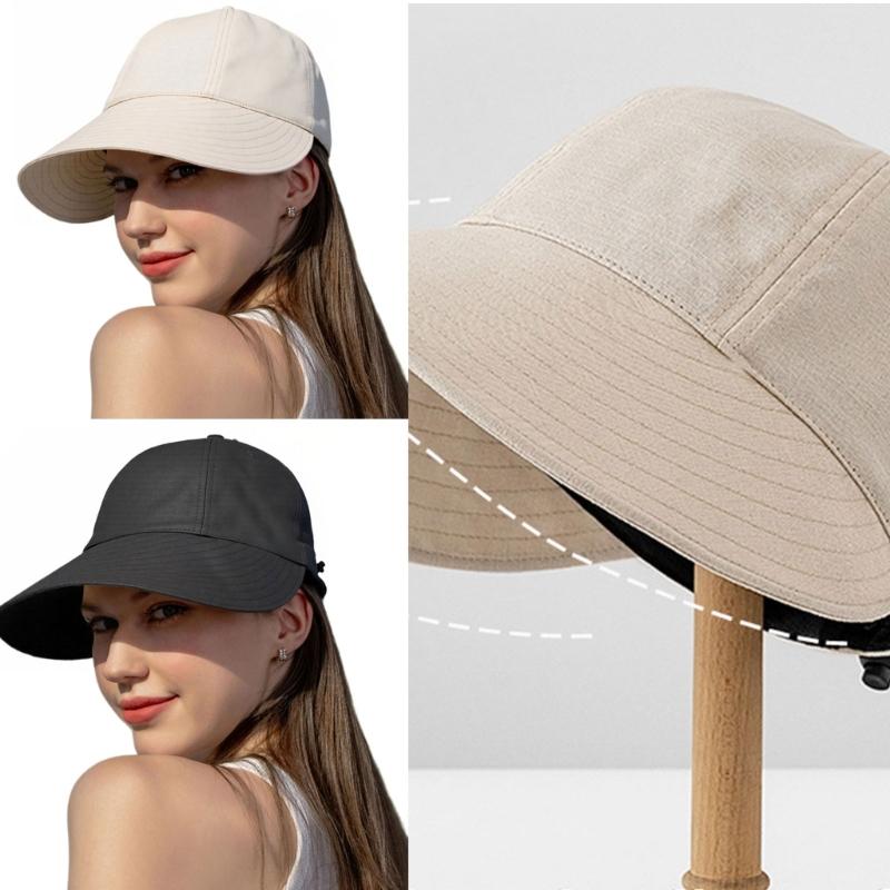 Quick Dry Unisex Wide Brims Cap Sun Protective Moisture Wicking Design Floppy Hat For Summer Beach Activity Camping