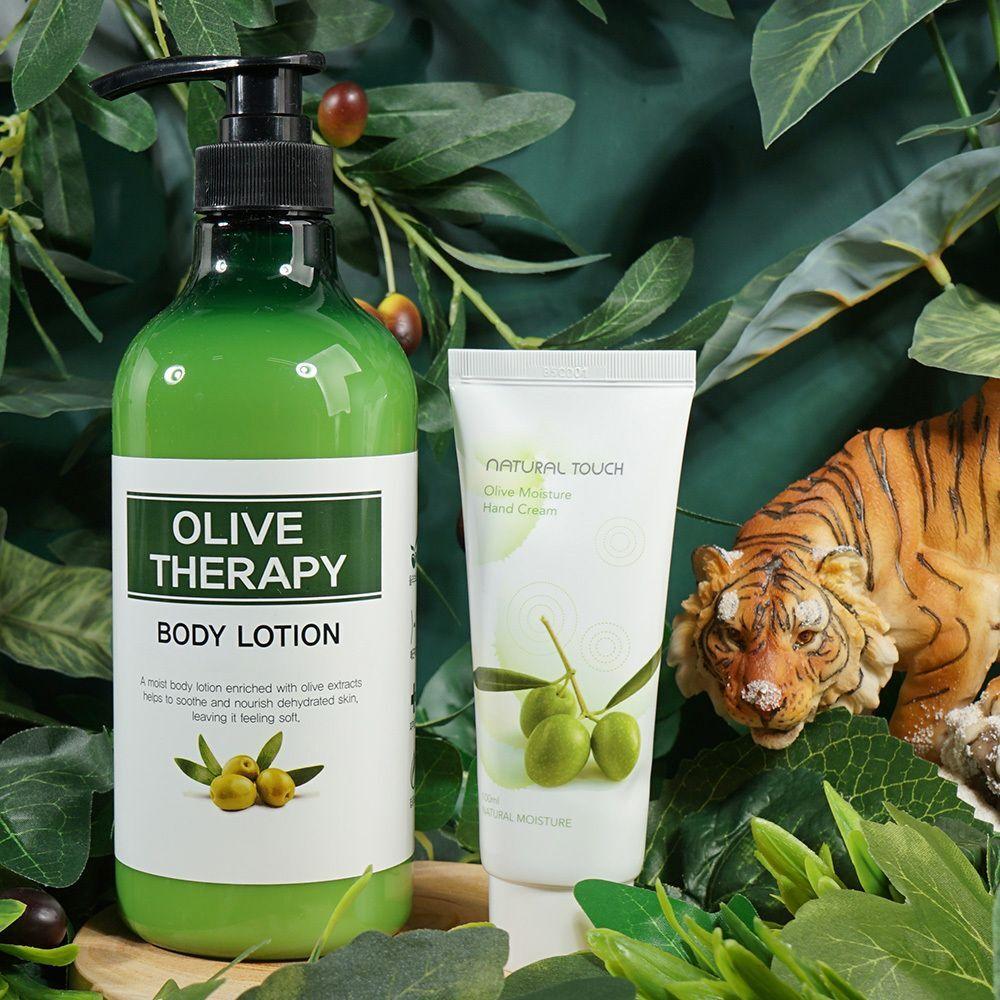 

Moisturizing effect JGILRDKC Refreshing feeling olive oil body lotion 1 + hand cream 1