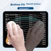 EXCO Keyboard Shortcut Mouse Pad Small Size, Office Laptop Cute Cartoon Keyboard Shortcut Collection Desk Pad Black 9142