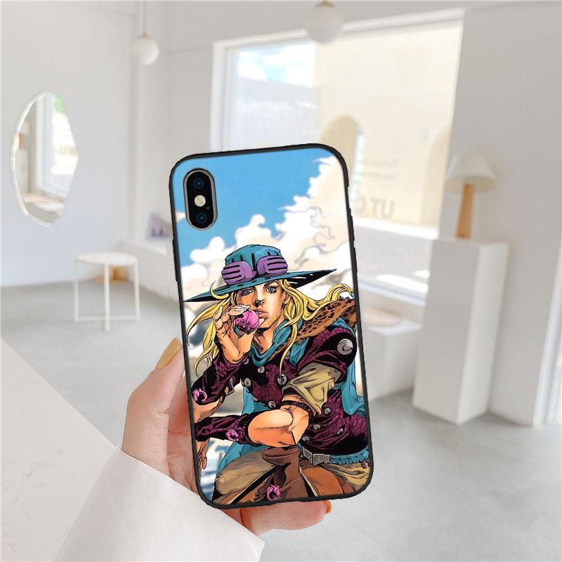 LO56 JoJos Bizarre Adventure Soft Shell Phone Case for Xiaomi Poco C40 C50 C51 C55 C65 C71 C75 F3 F5 F6 F7 M2 M3 Pro Ultra