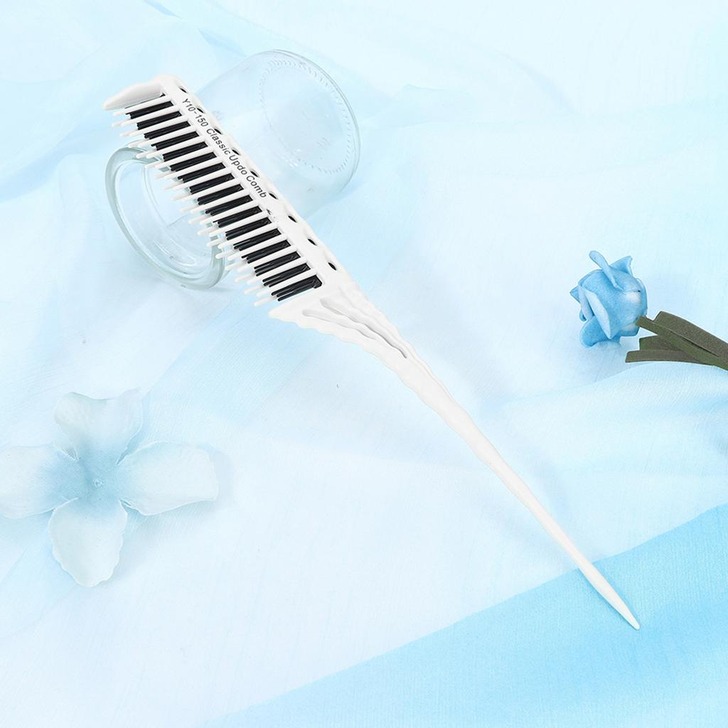 Haarpflege Haarstyling Modellierkamm Leichter Friseursalonbedarf Kamm (Rosa)