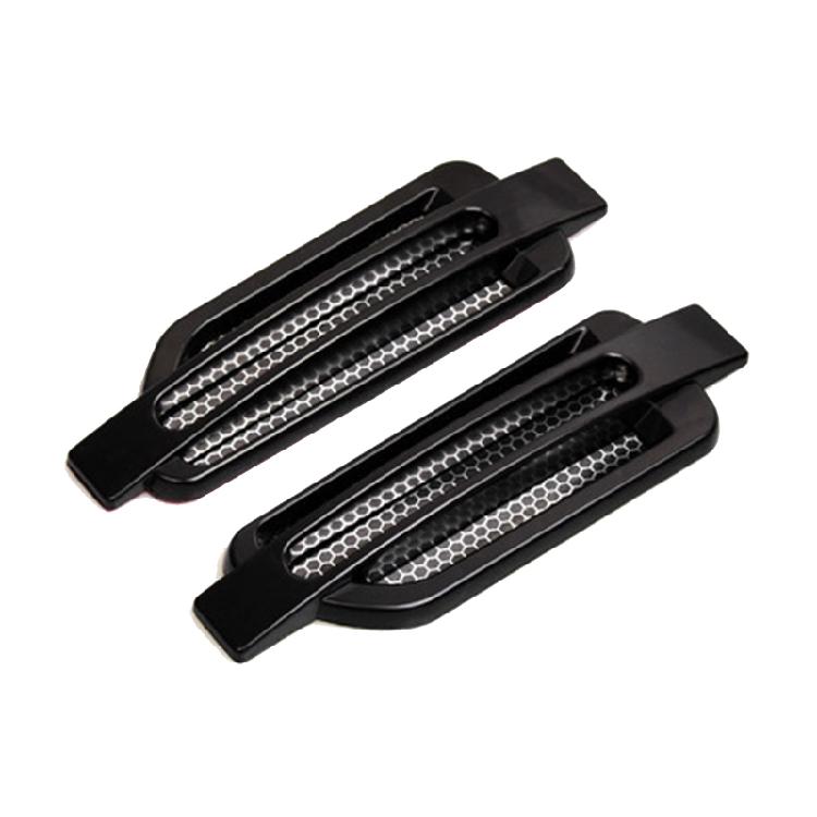 2x Универсальная накладка на боковой воздухозаборник автомобиля, декоративная решетка