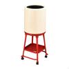 18 Liter Trash Can with Wheels And Removable Storage Compartment, Waste Basket for Bedroom, Living