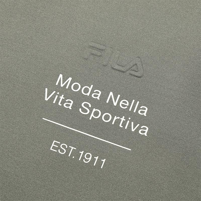 Fila Fitness Simple Casual Pullover Long Sleeve Sweatshirt Men Sweatshirt Smoke-Olive Khaki A11M511205F-DK