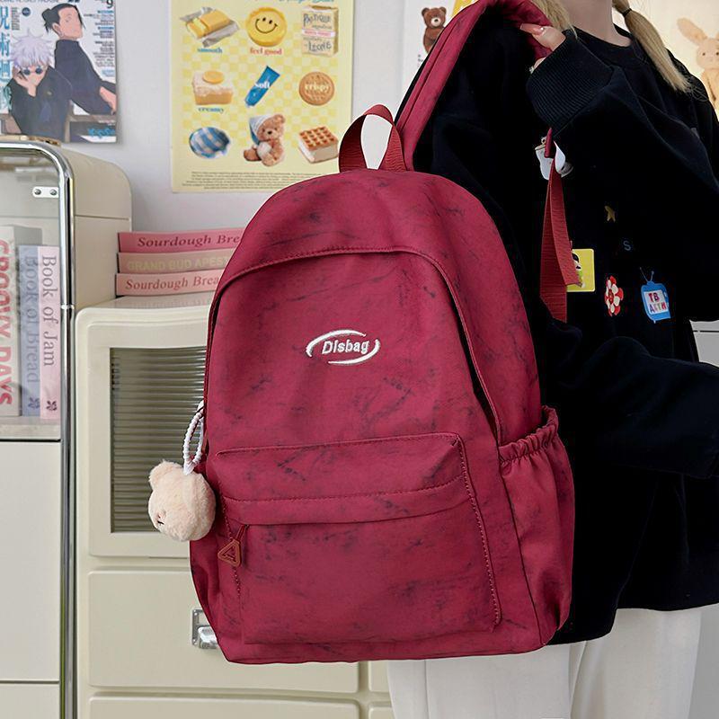 

Tie-Dye Minimalist Japanese Backpack for Junior and High School Students