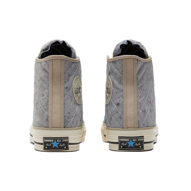 Converse Chuck Taylor All Star 1970s Varsity Trendy Versatile Comfortable High-Top Canvas Shoes Unisex Sneakers Lime 172022C