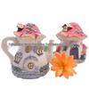 Resin Mushroom Kettle Craft: Garden & Home Micro Landscape Decoration