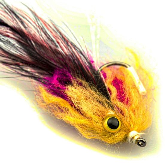 6,5cm/0,6G Fly Fishing Lure High Carbon Steel Sharp Hook Ρεαλιστική τρίχα ελαφιού Πολύχρωμο πουλί τεχνητό δόλωμα ψαρέματος Προμήθειες για υπαίθριο ψάρεμα