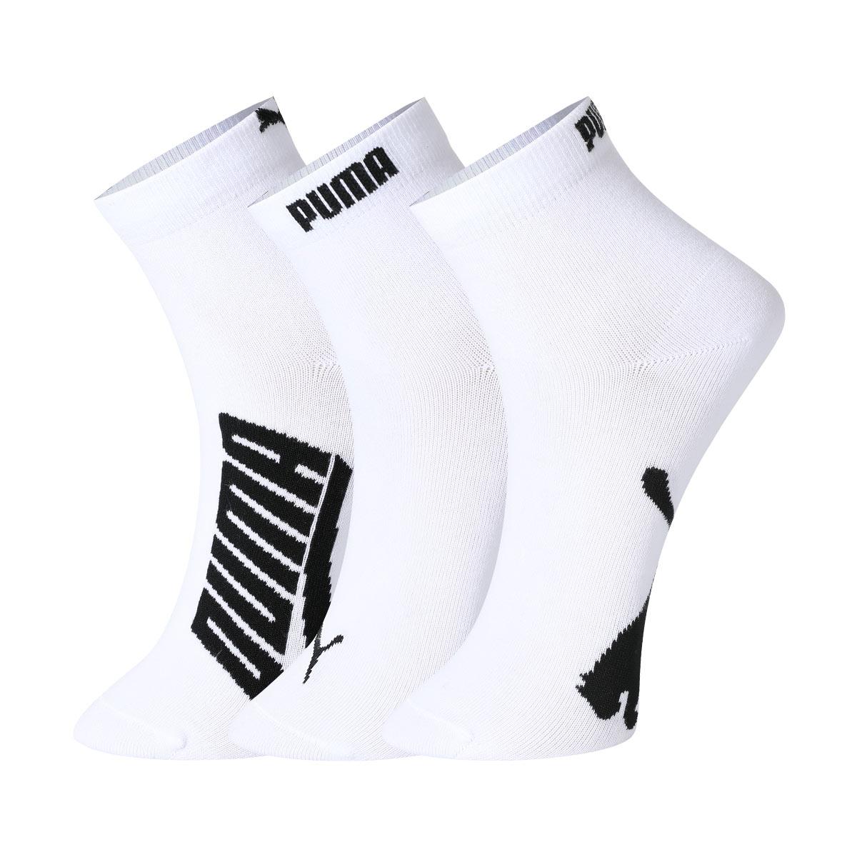 PUMA Crew Socks Unisex 3 Pack White 701224248 35/38