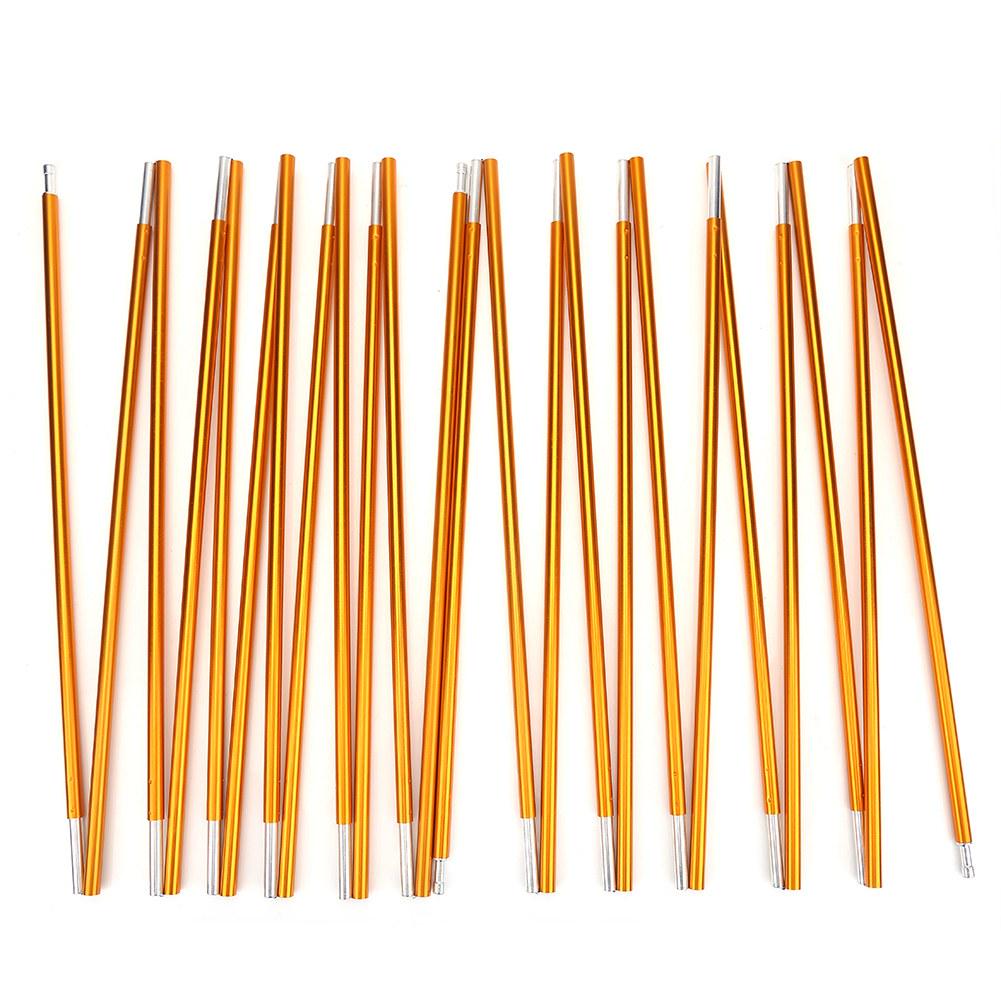 2Pcs Lot Outdoor Camping Hiking Travel 12 Sections Aluminum Alloy 8.5mm 4.42m Tent Poles