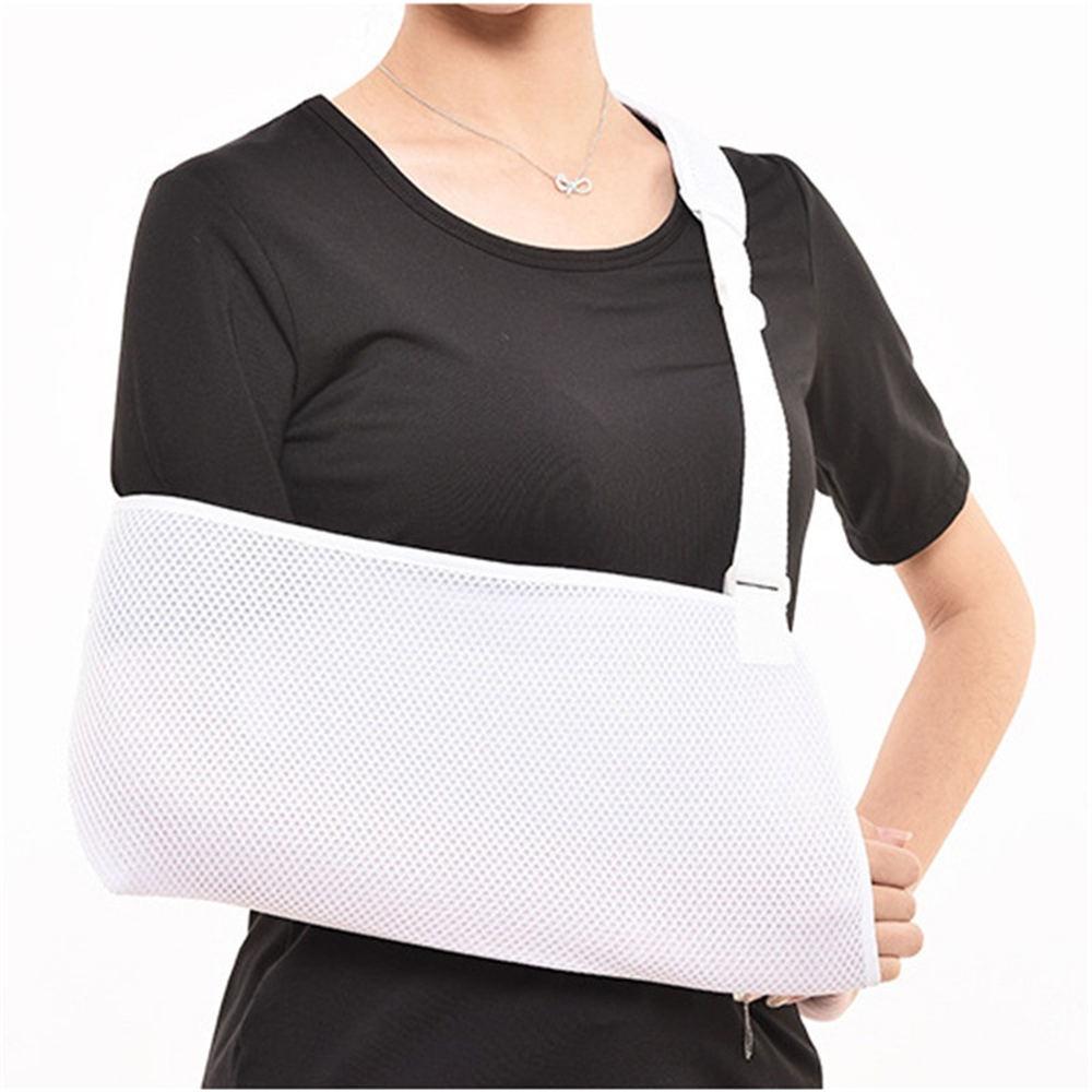 Pustende mesh armslynge forskjøvet skulderslynger armstøtte for menn kvinner