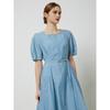 Cc Collect. Volume Sleeve Square Neck Dress C252mse138
