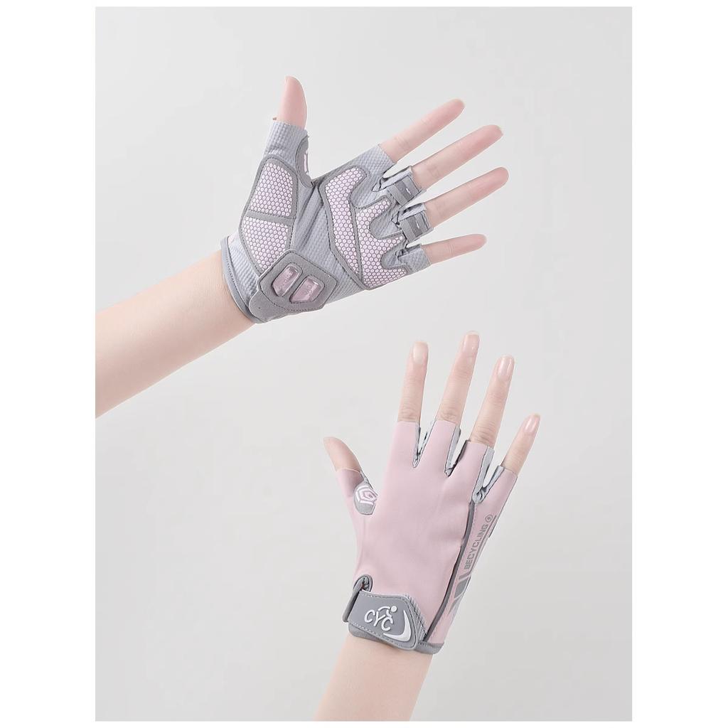 Fitness Gloves Women's Thin Kettlebell Training Yoga Dumbbells Sports Men's Half Finger Non-slip, Wear-resistant and Anti-cocooning
