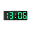 Creative Number Clock Color Nightlight Temperature Calendar Alarm Clock LED Large Number Electronic Clock Backlight Home Decor
