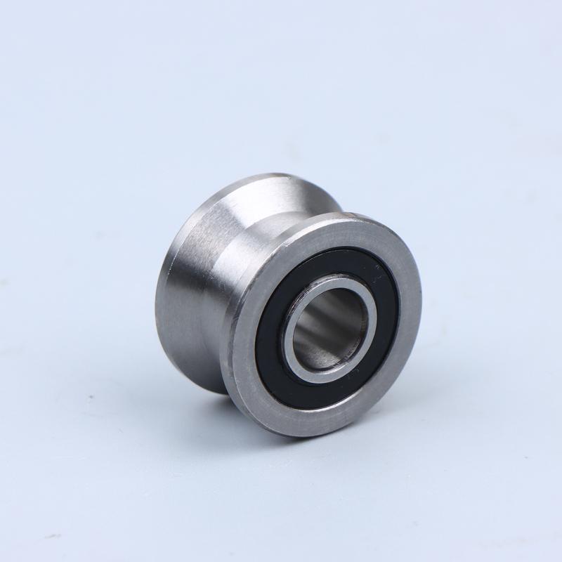U22 T22 Shaped Groove Round Bottom Track Pulley Bearing Sliding Rollers Bearing Designed To Withstand Heavy Loads And Speed